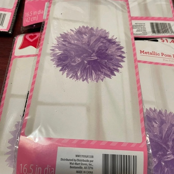 Lot of 100+ Party supplies!! Lavender & Pink color - Picture 12 of 14